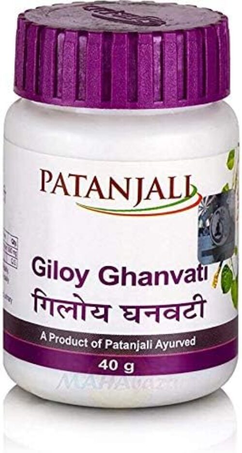 Patanjali Giloy Ghan Vati – 40gm Pack of 5