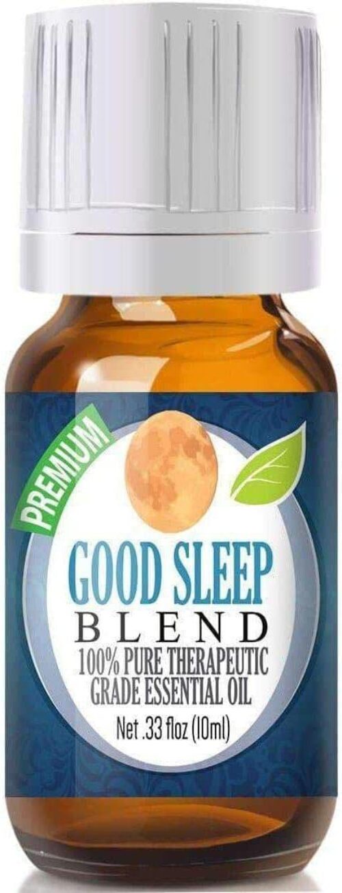 Healing Solutions Good Sleep Blend Essential Oil – 100% Pure Therapeutic Grade, 10ml