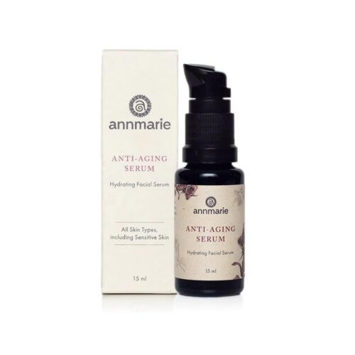 Annmarie Skin Care Anti-Aging Serum – Aloe-Vera Based Serum with Hyaluronic Acid & Herbal Extracts. Firming Serum for Dry Skin, Fine Lines & Wrinkles, For All Skin Types (15ml, 0.5 fl oz)