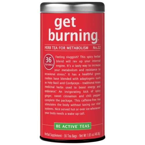 The Republic of Tea Get Burning – Herb Tea for Metabolism, 36 Tea Bags