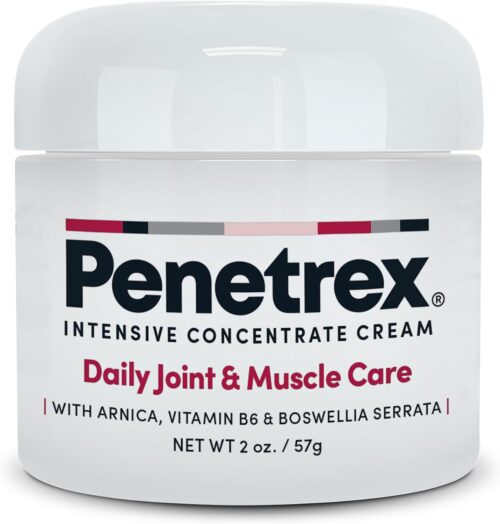 Penetrex Joint & Muscle Therapy – Soothing Comfort for Back, Neck, Hands, Feet – Premium Whole Body Rub with Arnica, Vitamin B6 MSM & Boswellia – Non-Greasy 2oz Cream