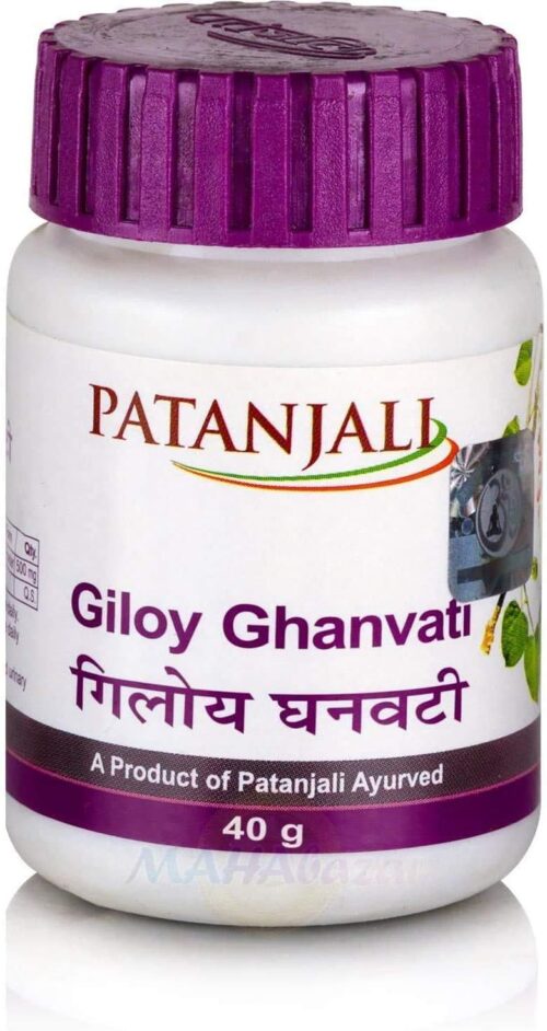 patanjali Giloy Ghanvati 60 tab Pack of 3
