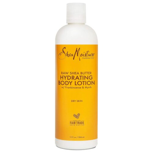 Sheamoisture Hydrating Body Lotion for Dry Skin Raw Shea Butter Paraben Free Lotion 13 oz
