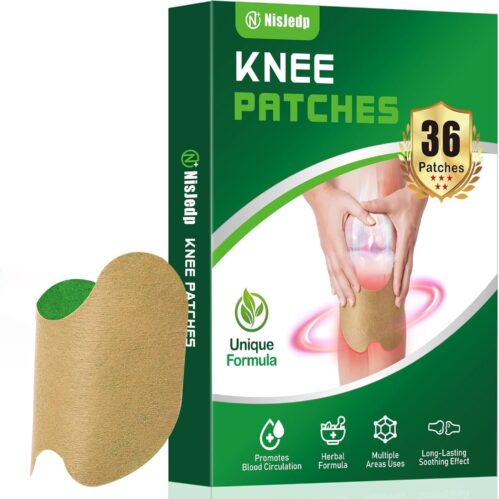 Pain Relief Patches, 36 Pcs-Natural Herbal Formula for Joint and Muscle Pain Relief, 8-Hour Relief of Joint Pains for Knee, Back, Neck, Shoulder Pain