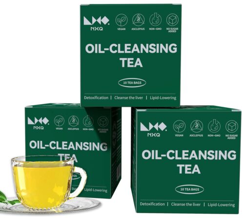 NXQ (30 – Bag) Oil Cleansing Tea: A Blend of Winter Melon, Lotus Leaf, Cassia Seed, Poria, Green Tea & wellness Herbs tea