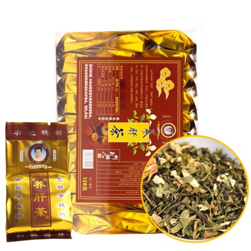 FullChea – Liver Detox Tea – 30 Teabags Herbalism Traditional Chinese Liver Cleanse Tea – Including Chrysanthemum, Jasmine, Mulberry Leaf, Momordica Grosvenor, Yine Abrus