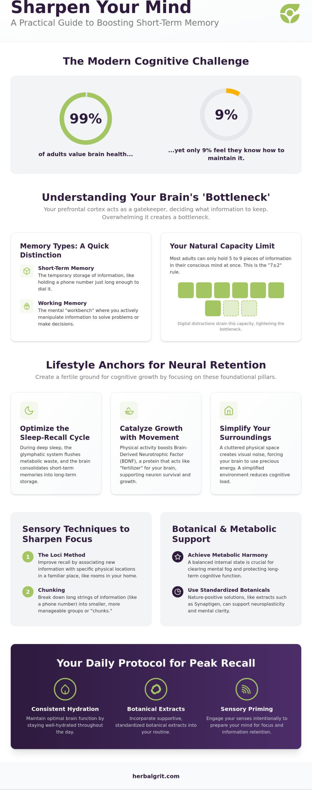 How to Improve Short Term Memory: A 2026 Guide to Cognitive Clarity